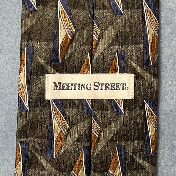 Bundle of 3 100% Silk Used Neckties. Made in the USA. - Picture 2 of 5